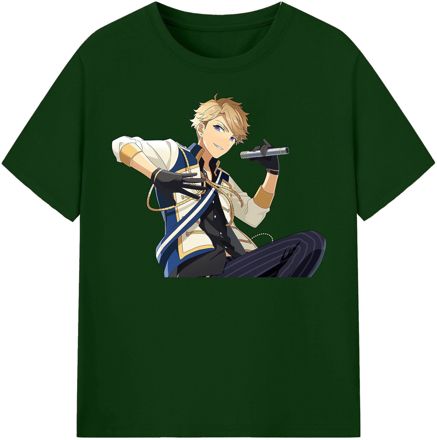 （画像用） あんさんぶるスターズ! Ensemble Stars 綿100％半袖Tシャツ（フロントプリント）